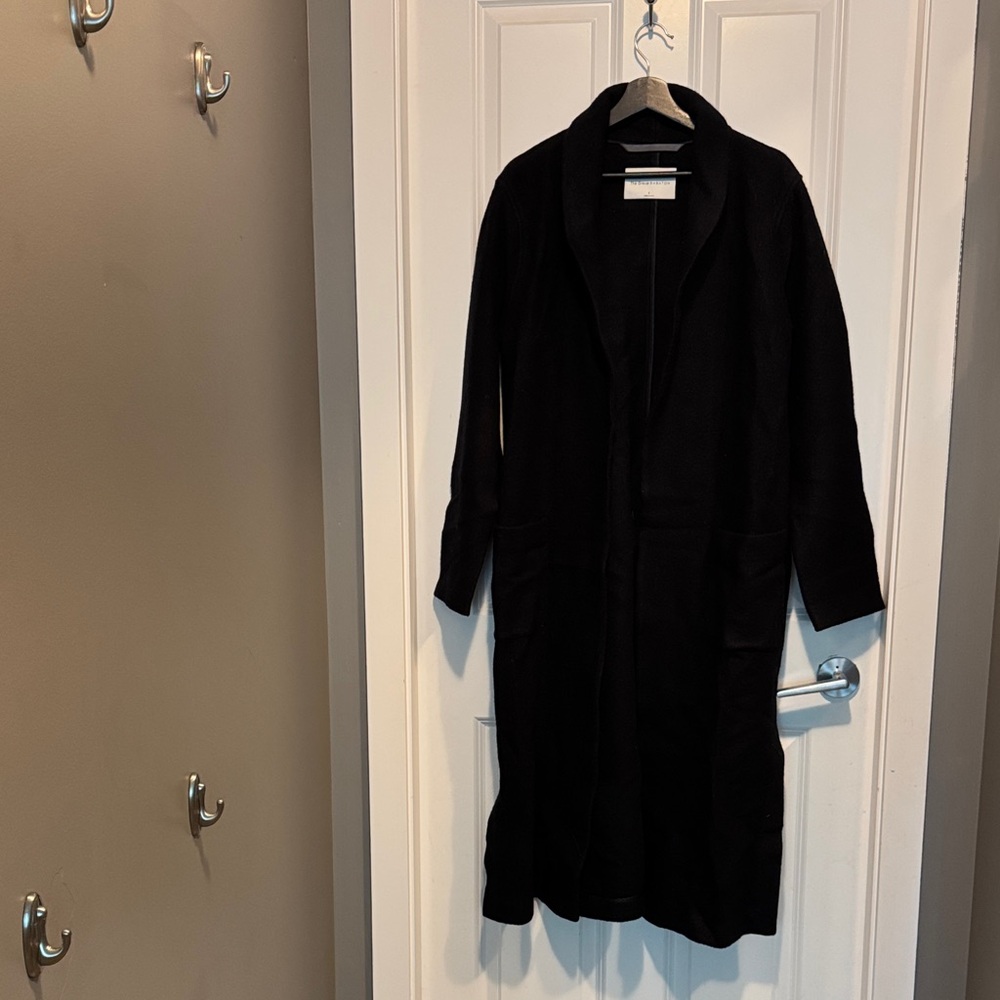 Babaton Black Long Coat